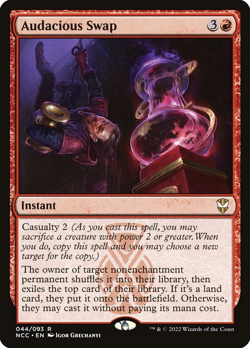 Audacious Swap (44) [New Capenna Commander]