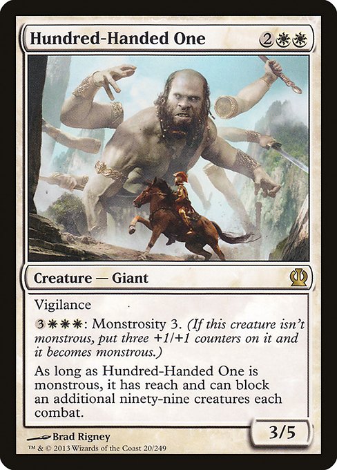 Hundred-Handed One (20) [Theros]