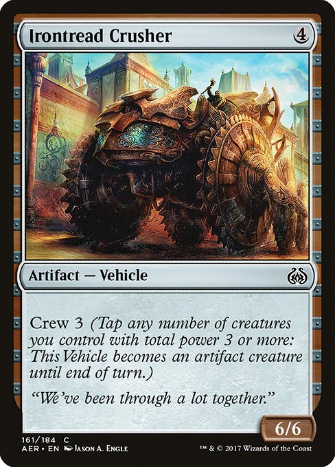 Irontread Crusher (161) [Aether Revolt]