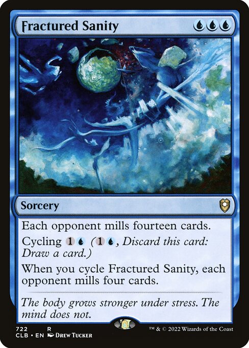 Fractured Sanity (722) [Commander Legends: Battle for Baldur's Gate]
