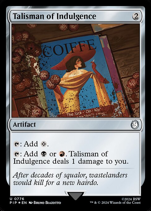 Talisman of Indulgence (776) [Fallout]
