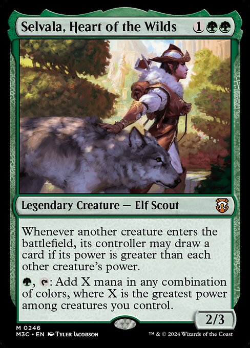 Selvala, Heart of the Wilds (246) [Modern Horizons 3 Commander]
