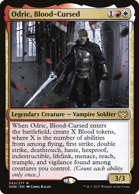 Odric, Blood-Cursed (243) [Innistrad: Crimson Vow]