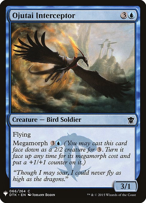 Ojutai Interceptor (DTK-66) [The List]