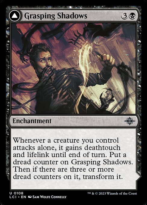 Grasping Shadows // Shadows' Lair (108) [The Lost Caverns of Ixalan]