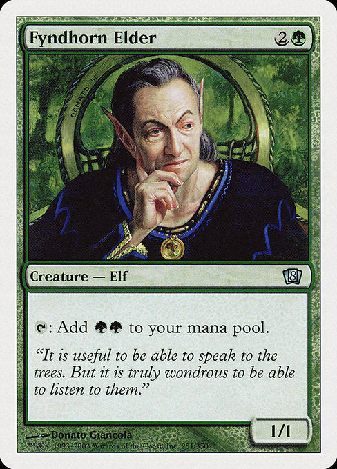 Fyndhorn Elder (251) [Eighth Edition]
