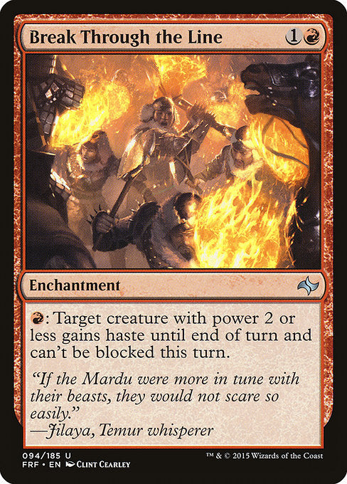 Break Through the Line (94) [Fate Reforged]