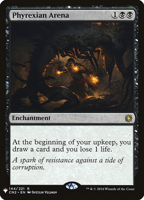 Phyrexian Arena (CN2-144) [The List]