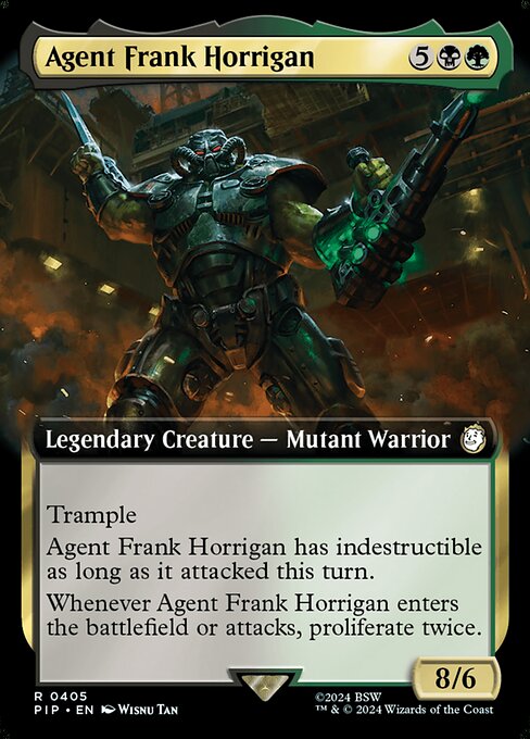 Agent Frank Horrigan (405) [Fallout] [Extended Art]