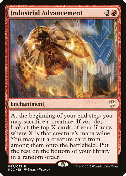Industrial Advancement (47) [New Capenna Commander]
