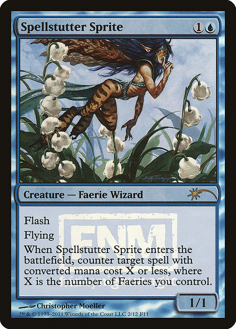 Spellstutter Sprite (2) [Friday Night Magic 2011]
