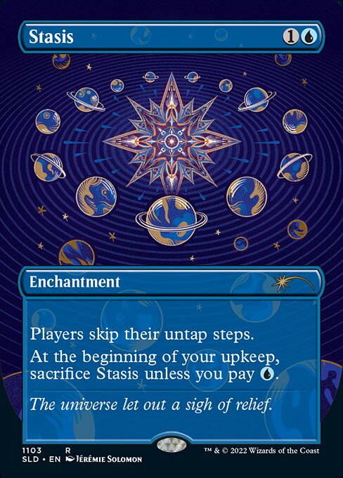 Stasis (1103) [Secret Lair Drop] [Borderless]