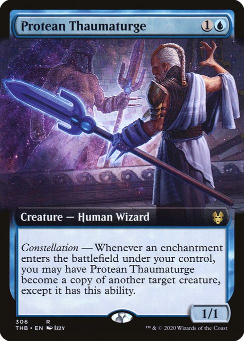 Protean Thaumaturge (306) [Theros Beyond Death] [Extended Art]