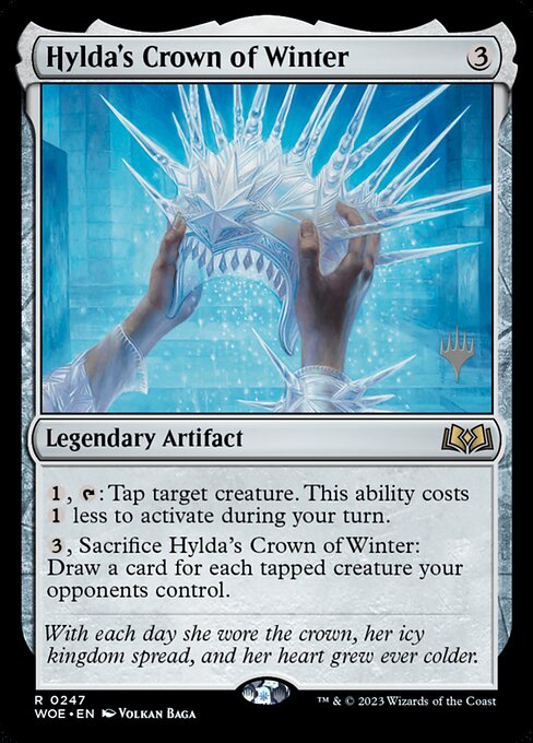Hylda's Crown of Winter (247p) [Wilds of Eldraine Promos]