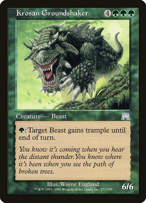 Krosan Groundshaker (271) [Onslaught]