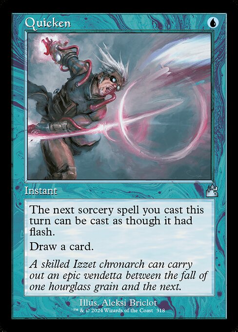 Quicken (318) [Ravnica Remastered]