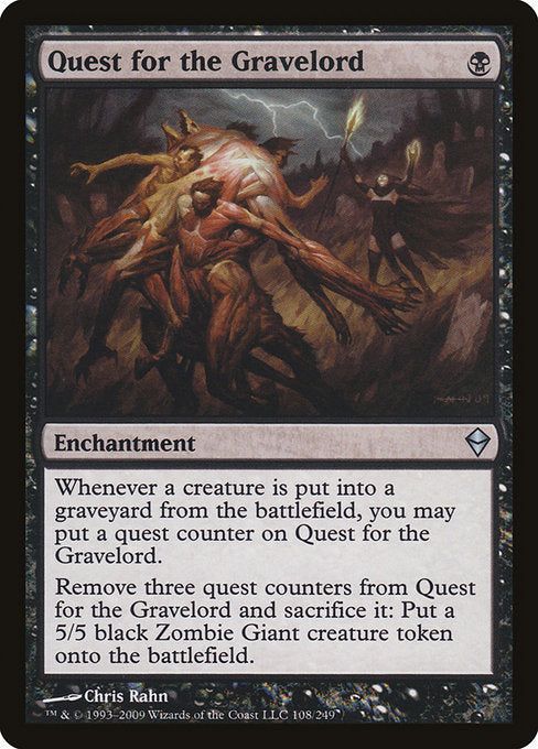 Quest for the Gravelord (108) [Zendikar]