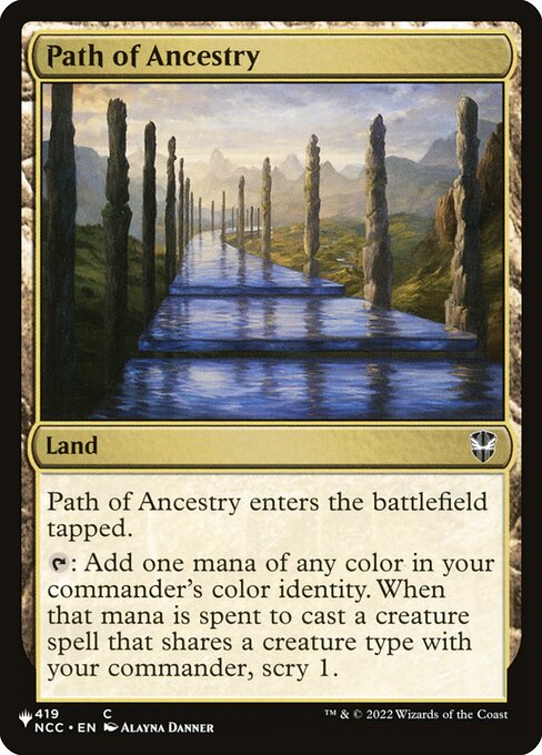 Path of Ancestry (NCC-419) [The List]