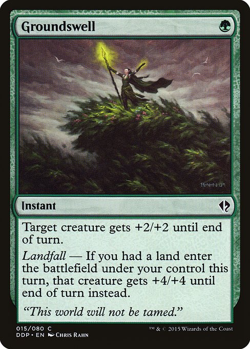 Groundswell (15) [Duel Decks: Zendikar vs. Eldrazi]