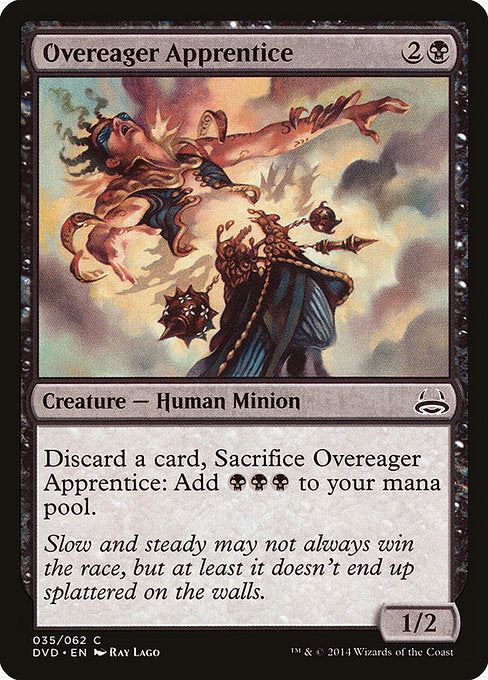 Overeager Apprentice (35) [Duel Decks Anthology: Divine vs. Demonic]