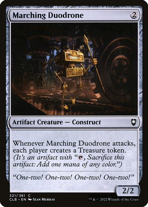 Marching Duodrone (321) [Commander Legends: Battle for Baldur's Gate]