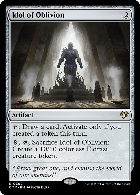 Idol of Oblivion (392) [Commander Masters]