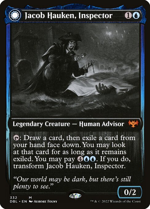 Jacob Hauken, Inspector // Hauken's Insight (332) [Innistrad: Double Feature]