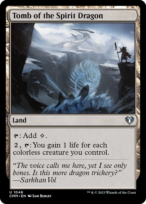 Tomb of the Spirit Dragon (1048) [Commander Masters]