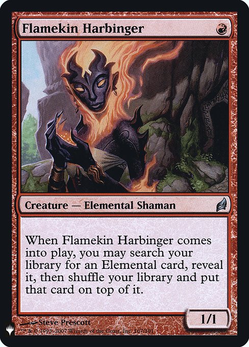 Flamekin Harbinger (LRW-167) [The List]