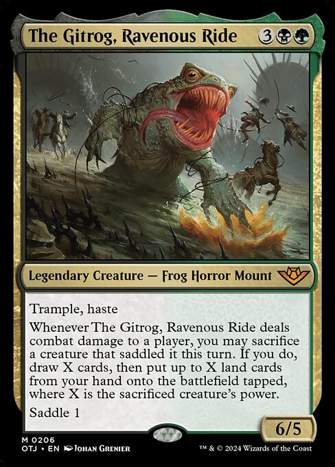 The Gitrog, Ravenous Ride (206) [Outlaws of Thunder Junction]