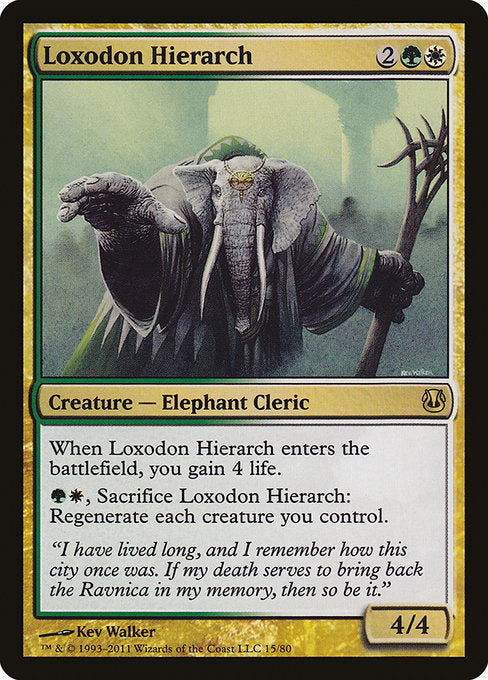 Loxodon Hierarch (15) [Duel Decks: Ajani vs. Nicol Bolas]