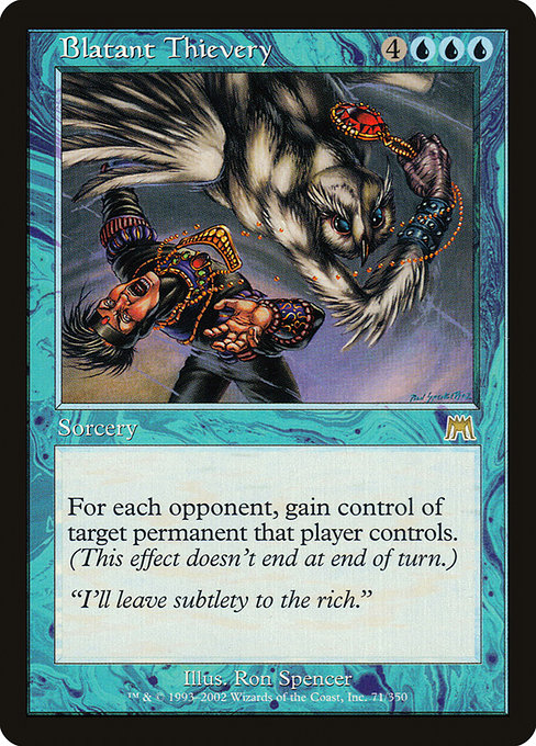 Blatant Thievery (71) [Onslaught]