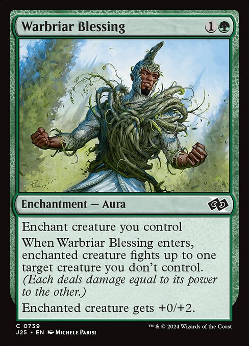 Warbriar Blessing (739) [Foundations Jumpstart]