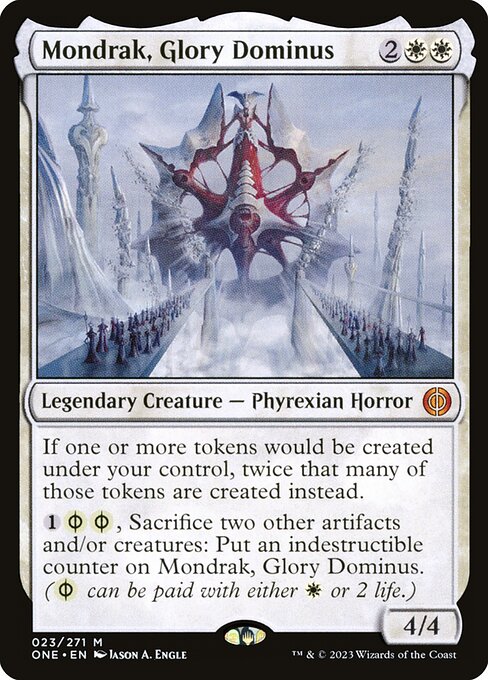 Mondrak, Glory Dominus (23) [Phyrexia: All Will Be One]