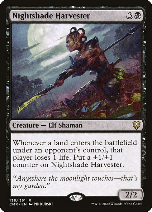 Nightshade Harvester (138) [Commander Legends]