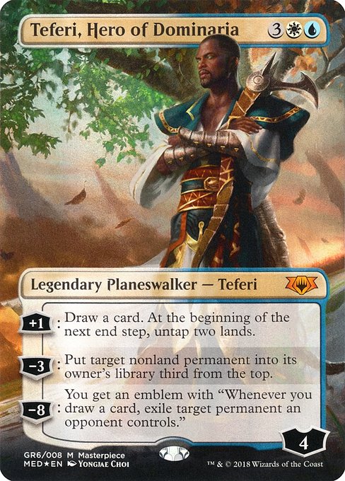 Teferi, Hero of Dominaria (GR6) [Mythic Edition] [Borderless]