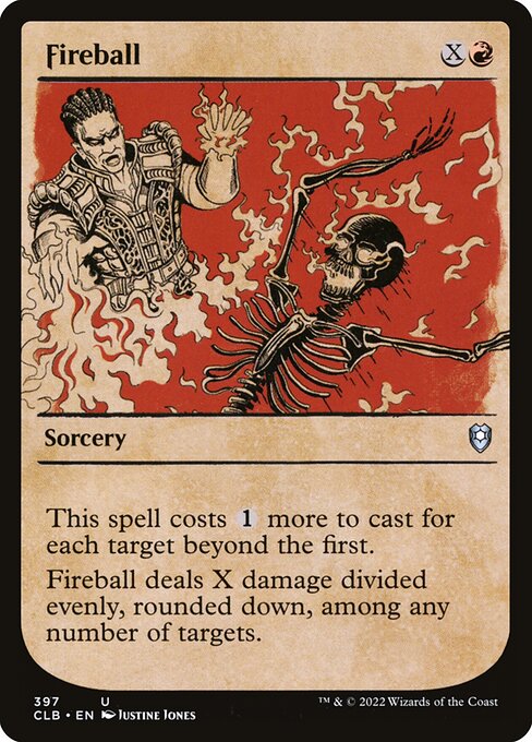 Fireball (397) [Commander Legends: Battle for Baldur's Gate] [Showcase]