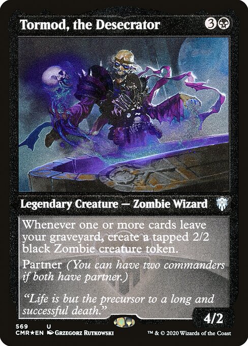 Tormod, the Desecrator (569) [Commander Legends] [Etched]