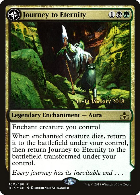 Journey to Eternity // Atzal, Cave of Eternity (160s) [Rivals of Ixalan Promos]
