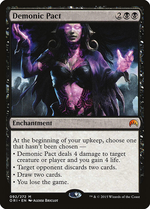 Demonic Pact (92) [Magic Origins]