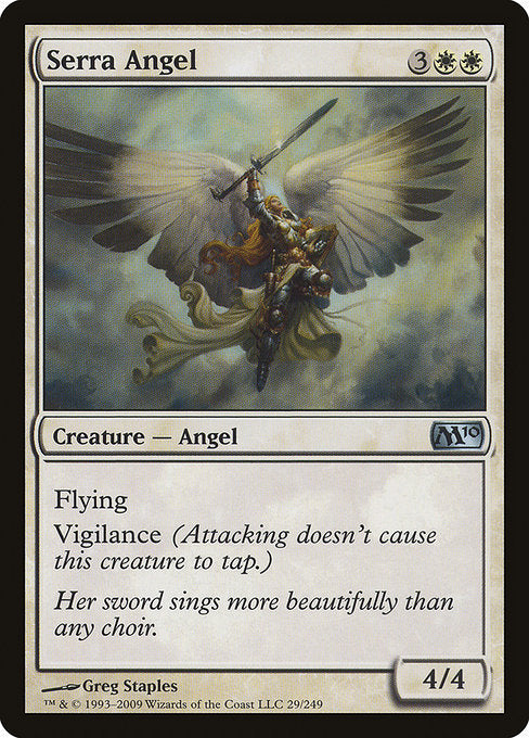 Serra Angel (29) [Magic 2010]