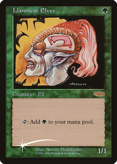 Llanowar Elves (11) [Friday Night Magic 2000]