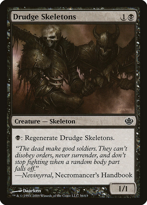 Drudge Skeletons (36) [Duel Decks: Garruk vs. Liliana]