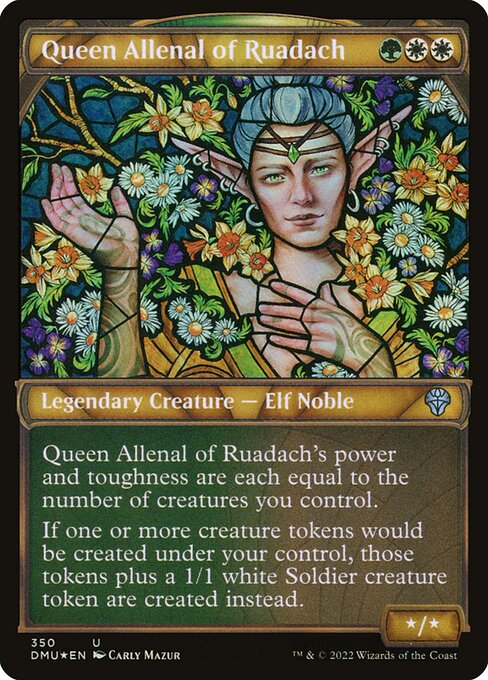 Queen Allenal of Ruadach (350) [Dominaria United] [Showcase]