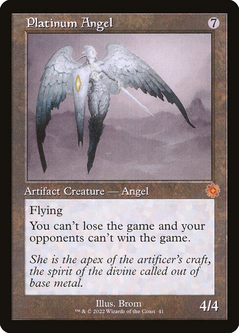 Platinum Angel (41) [The Brothers' War Retro Artifacts]