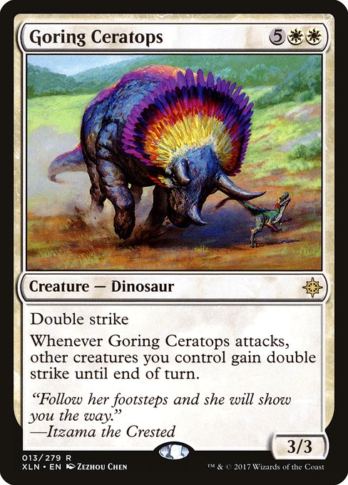 Goring Ceratops (13) [Ixalan]