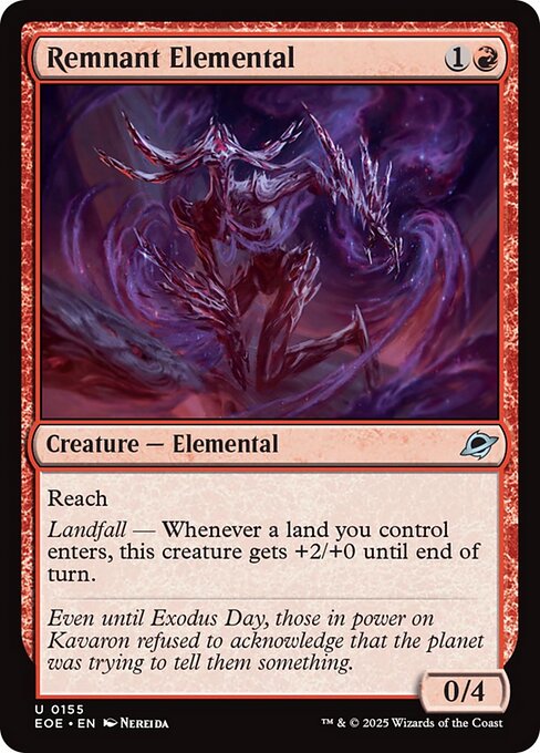 Remnant Elemental (155) [Edge of Eternities]