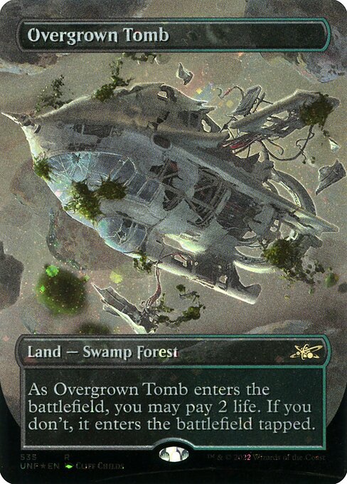 Overgrown Tomb (535) [Unfinity] [Borderless]
