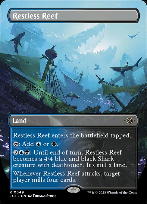 Restless Reef (349) [The Lost Caverns of Ixalan] [Borderless]