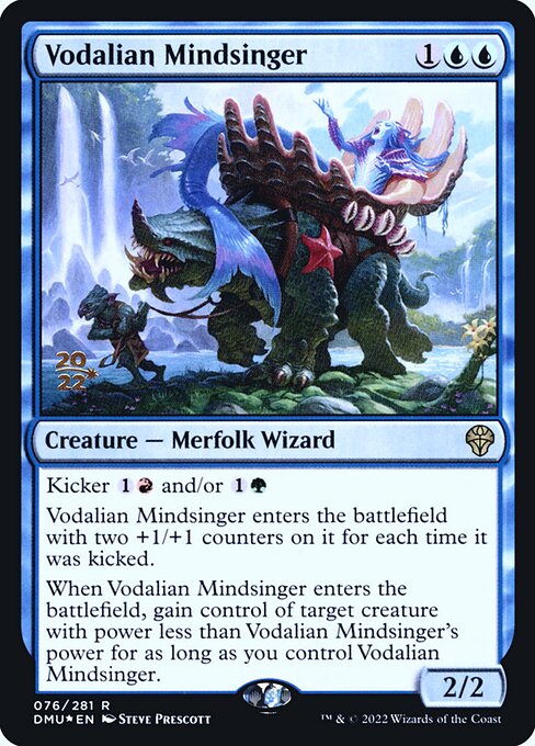 Vodalian Mindsinger (76s) [Dominaria United Promos]